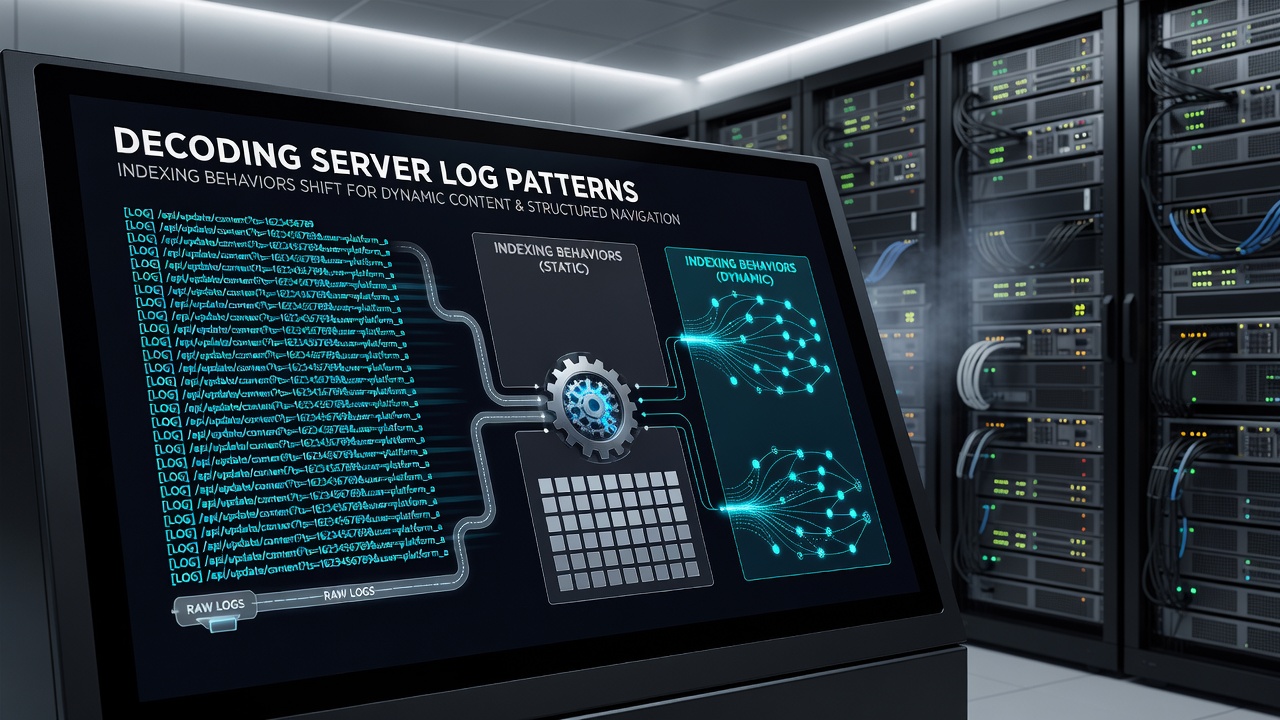 Decoding server log patterns reveals how indexing behaviors shift for platforms handling dynamic content updates and structured navigation layers